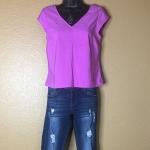 Crisscross detail back top